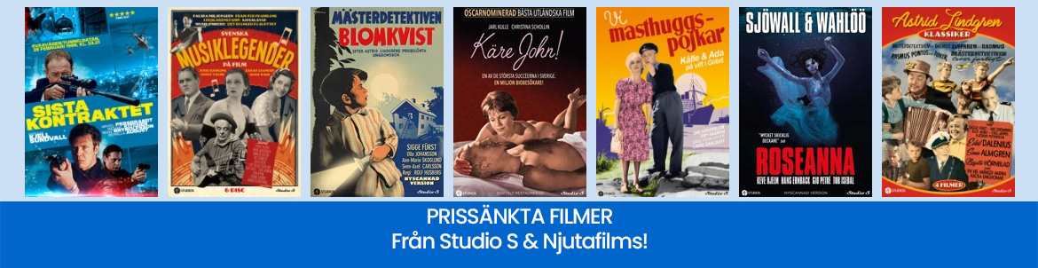 Prissänkta filmer från Studio S & Njutafilms